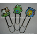 custom 3d soft PVC promotion bookmark
